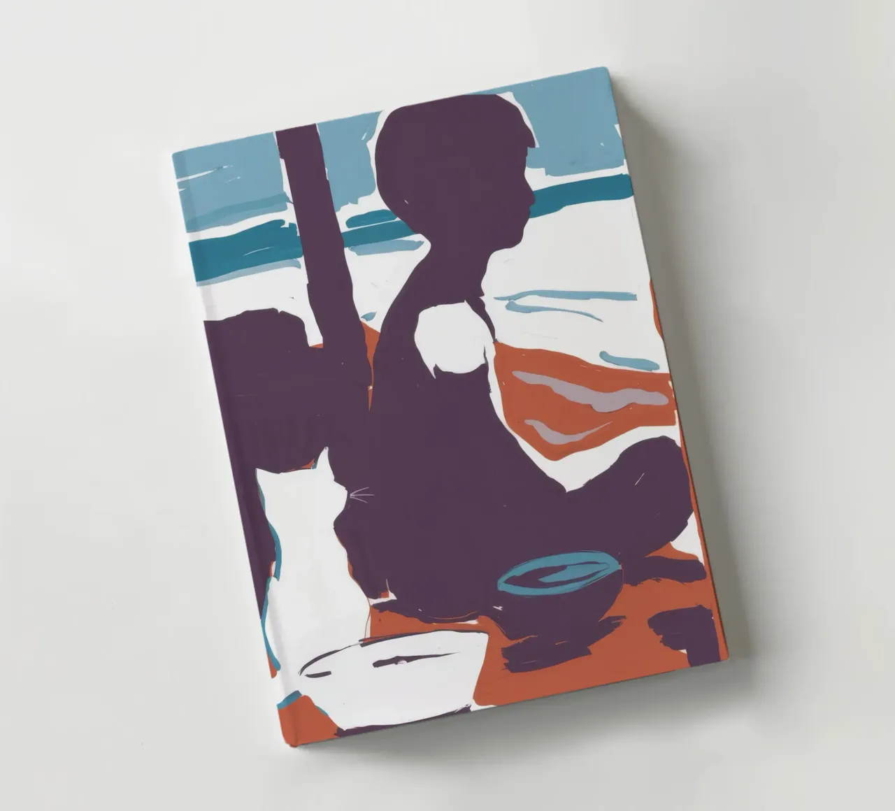 Abstract Forms Play notebook by Lumie Layers