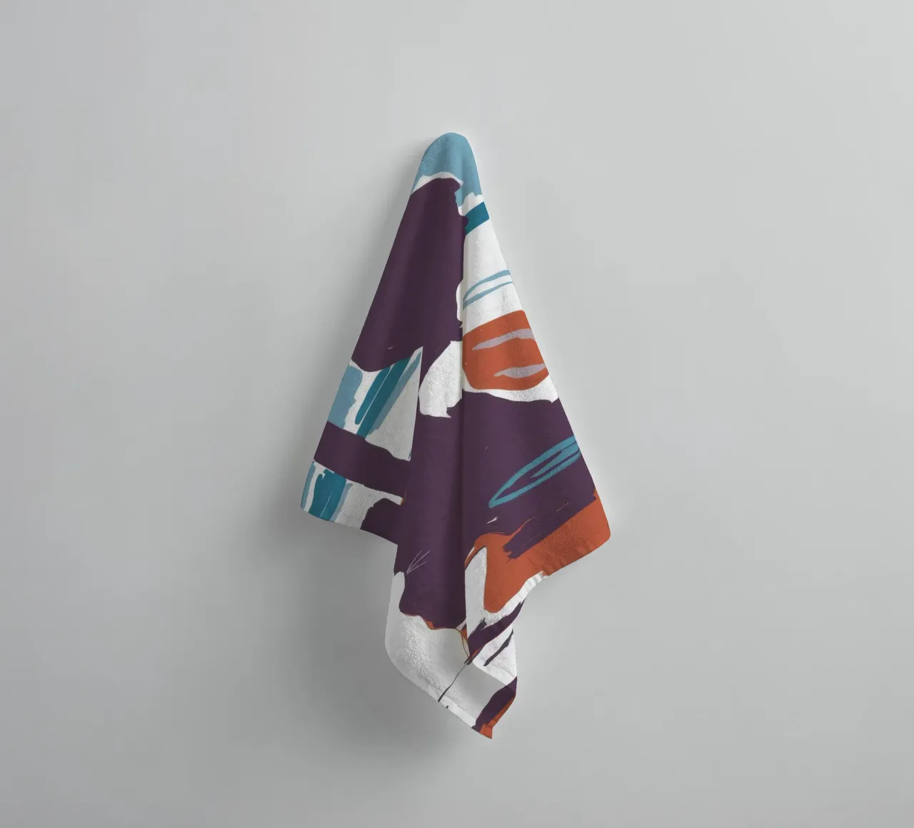 Abstract Forms Play towel by Lumie Layers
