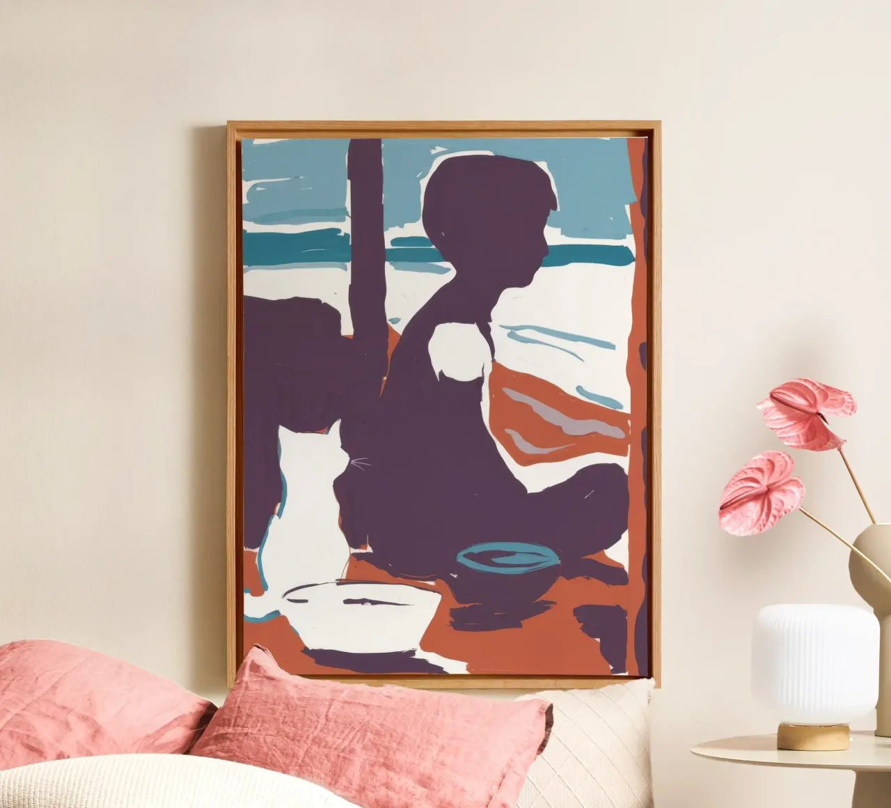 Abstract Forms Play canvas by Lumie Layers