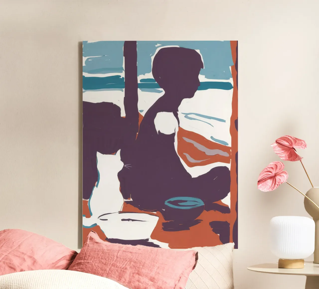 Abstract Forms Play canvas by Lumie Layers