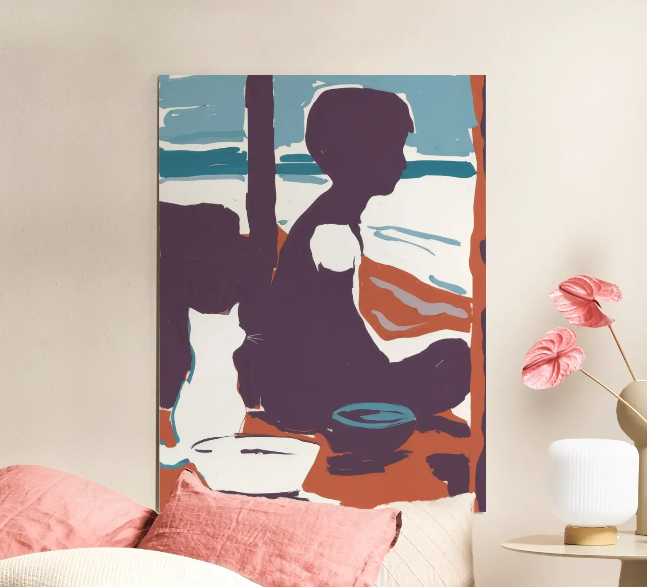 Abstract Forms Play poster by Lumie Layers