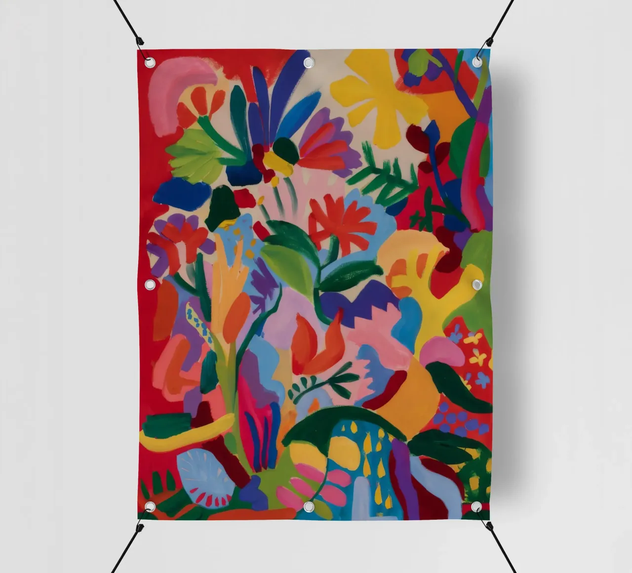 Jungle Chromatic Riot telo in pvc da Vivid Reverie