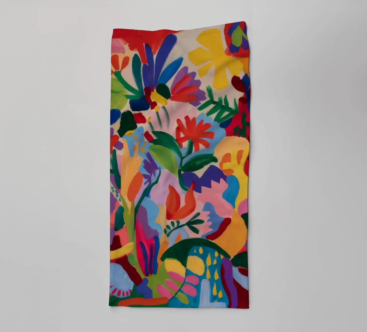 Jungle Chromatic Riot towel by Vivid Reverie