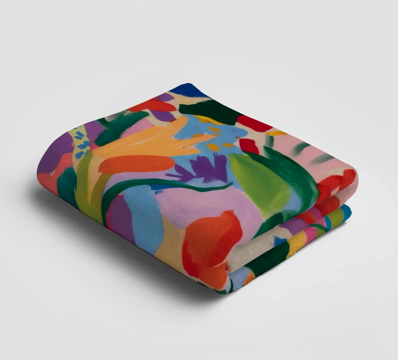 Jungle Chromatic Riot towel by Vivid Reverie
