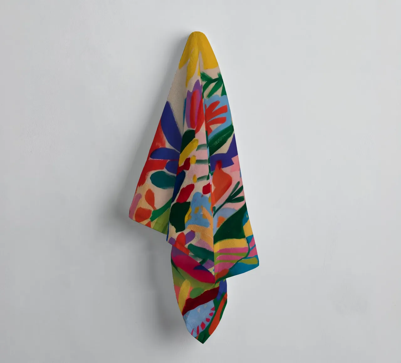 Jungle Chromatic Riot towel by Vivid Reverie