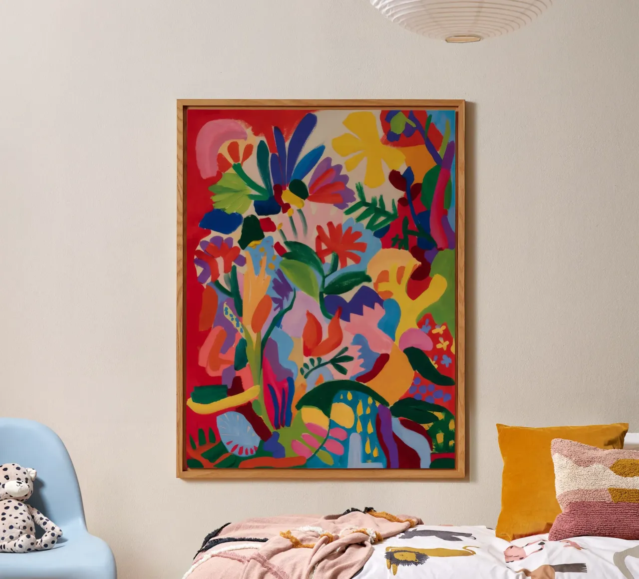 Jungle Chromatic Riot alluminio dibond da Vivid Reverie