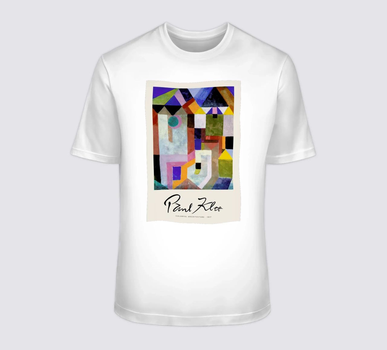 Klee - Colourful Architecture t-shirt da Vintage by JUNIQE