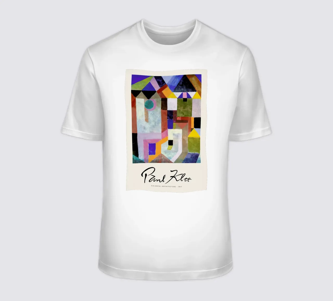 Klee - Colourful Architecture t-shirt by Vintage by JUNIQE