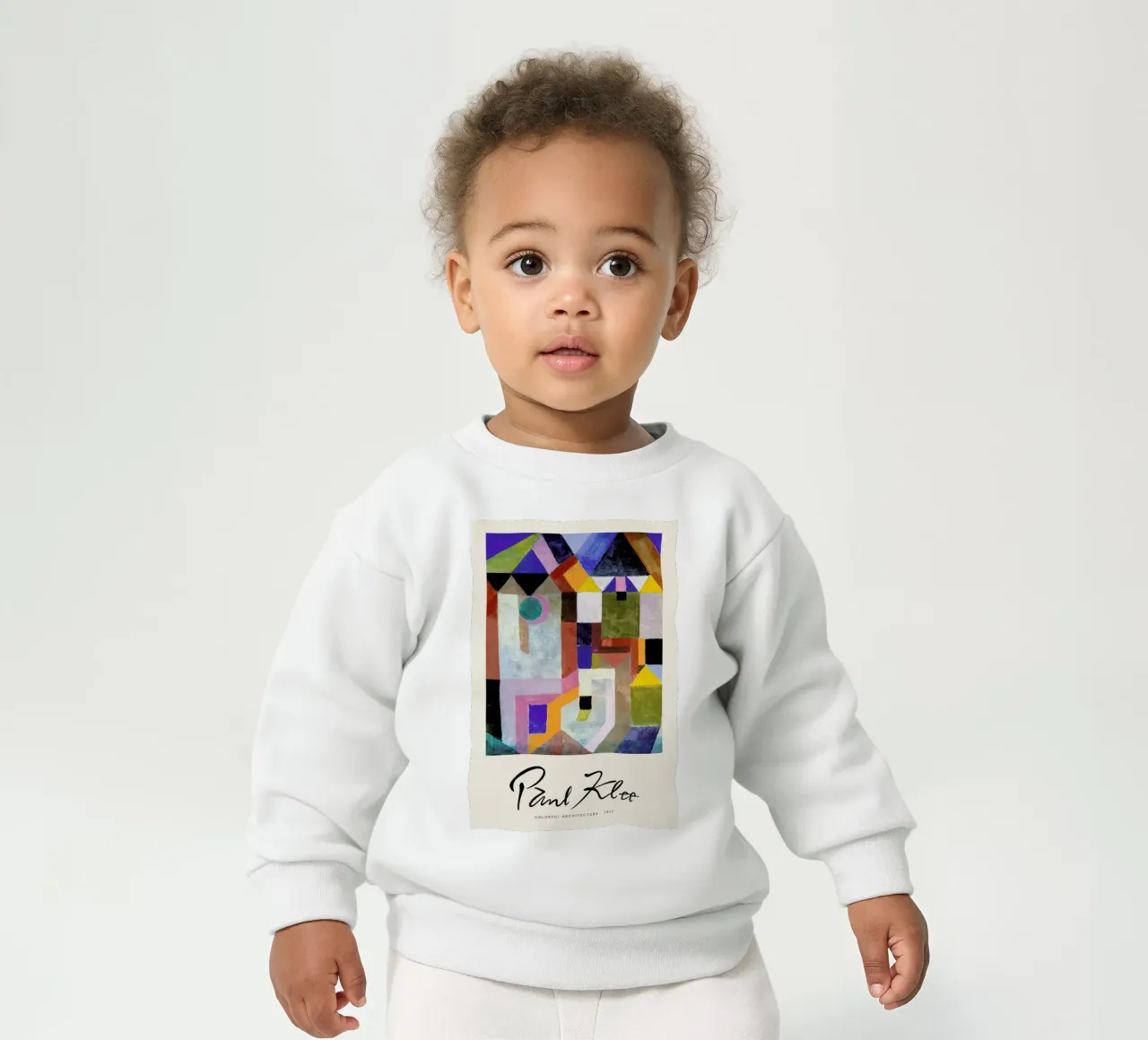 Klee - Colourful Architecture felpa neonato da Vintage by JUNIQE