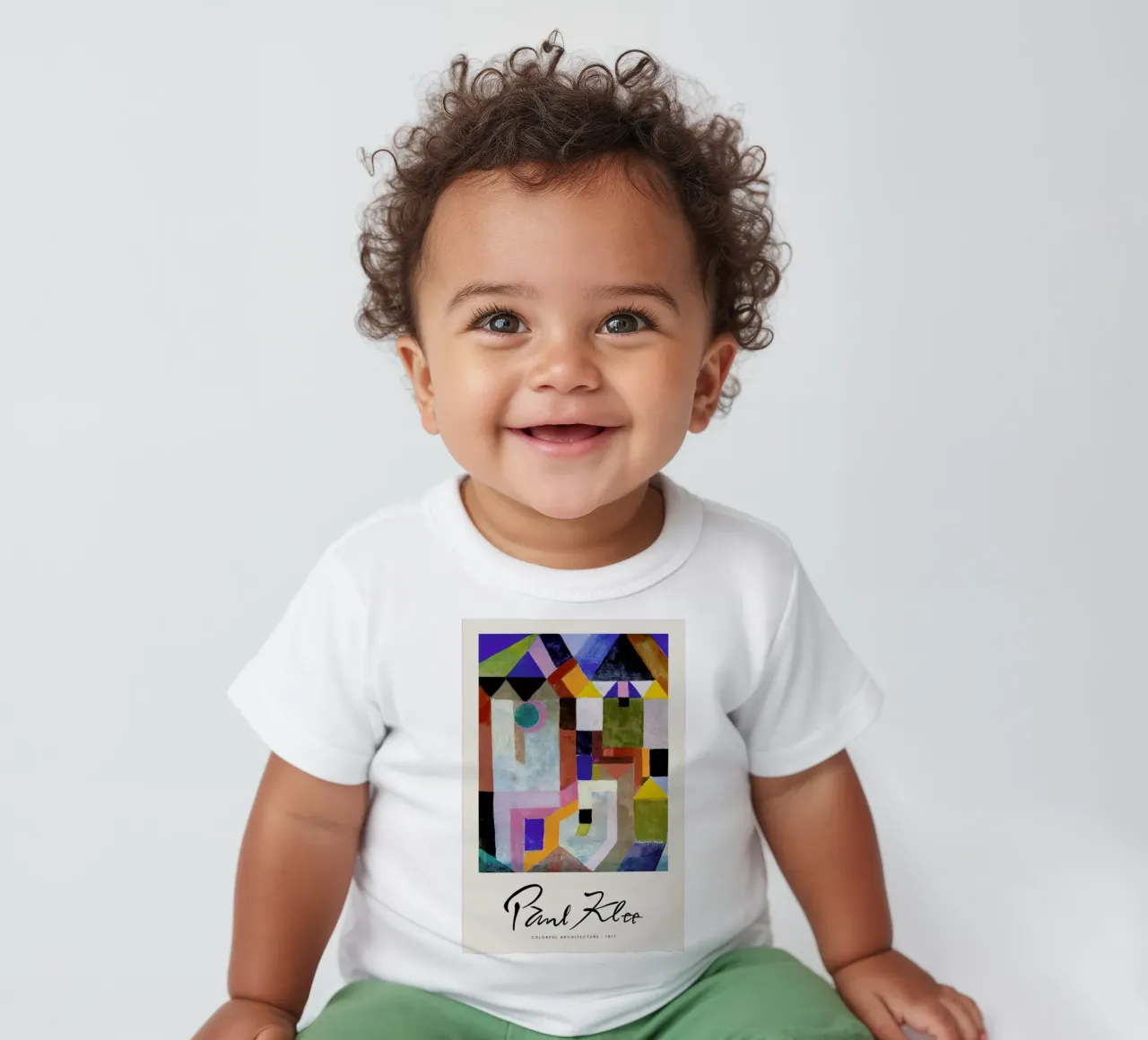 Klee - Colourful Architecture baby t-shirt by Vintage by JUNIQE