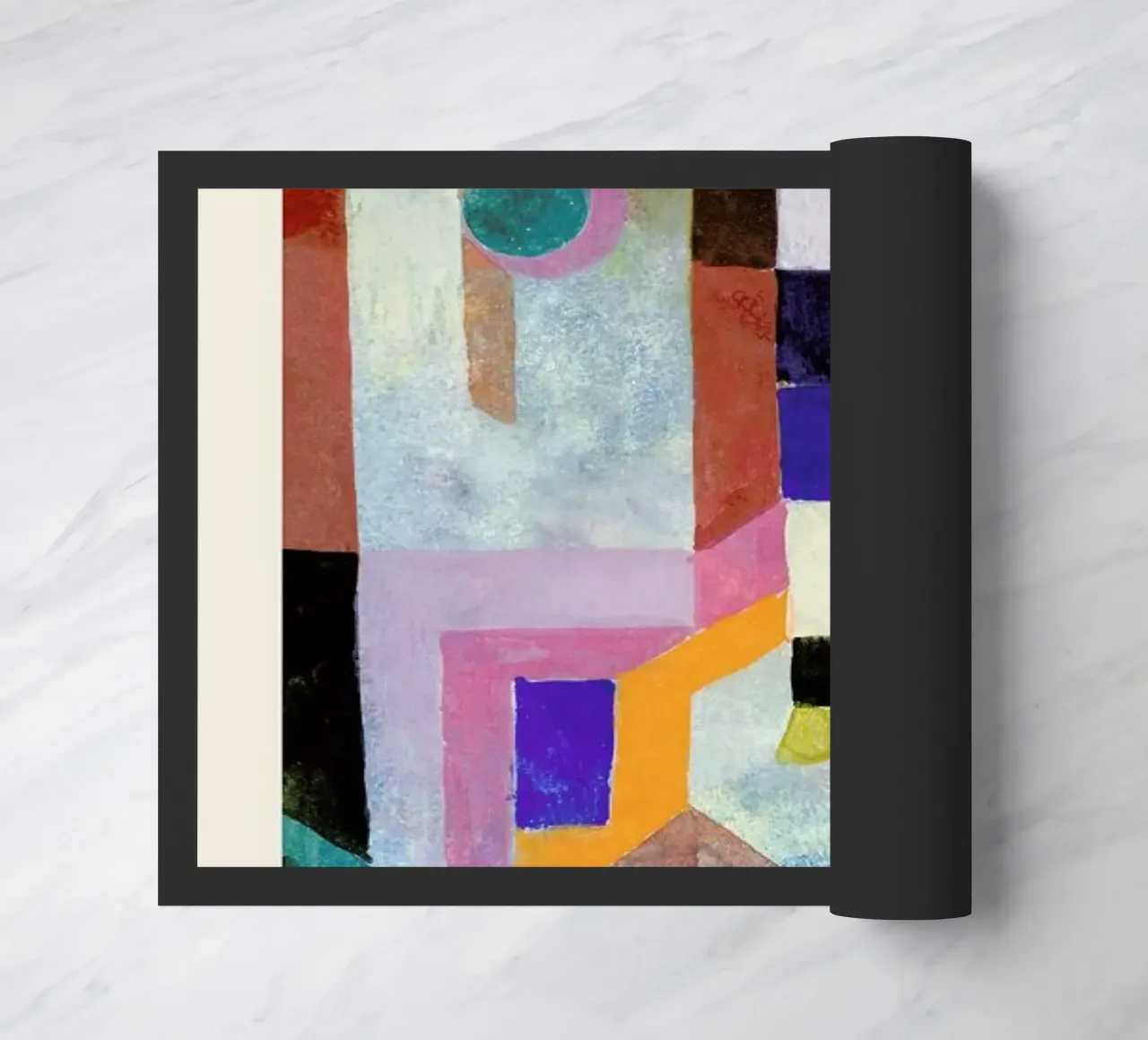 Klee - Colourful Architecture zerbino da Vintage by JUNIQE