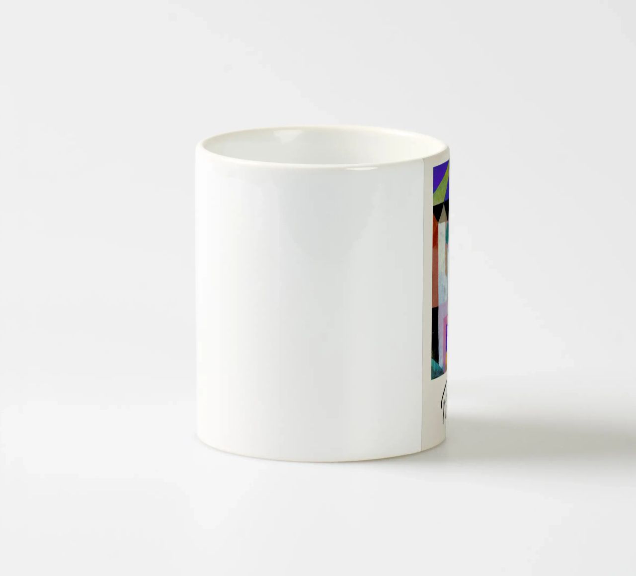 Klee - Colourful Architecture tazza in ceramica da Vintage by JUNIQE