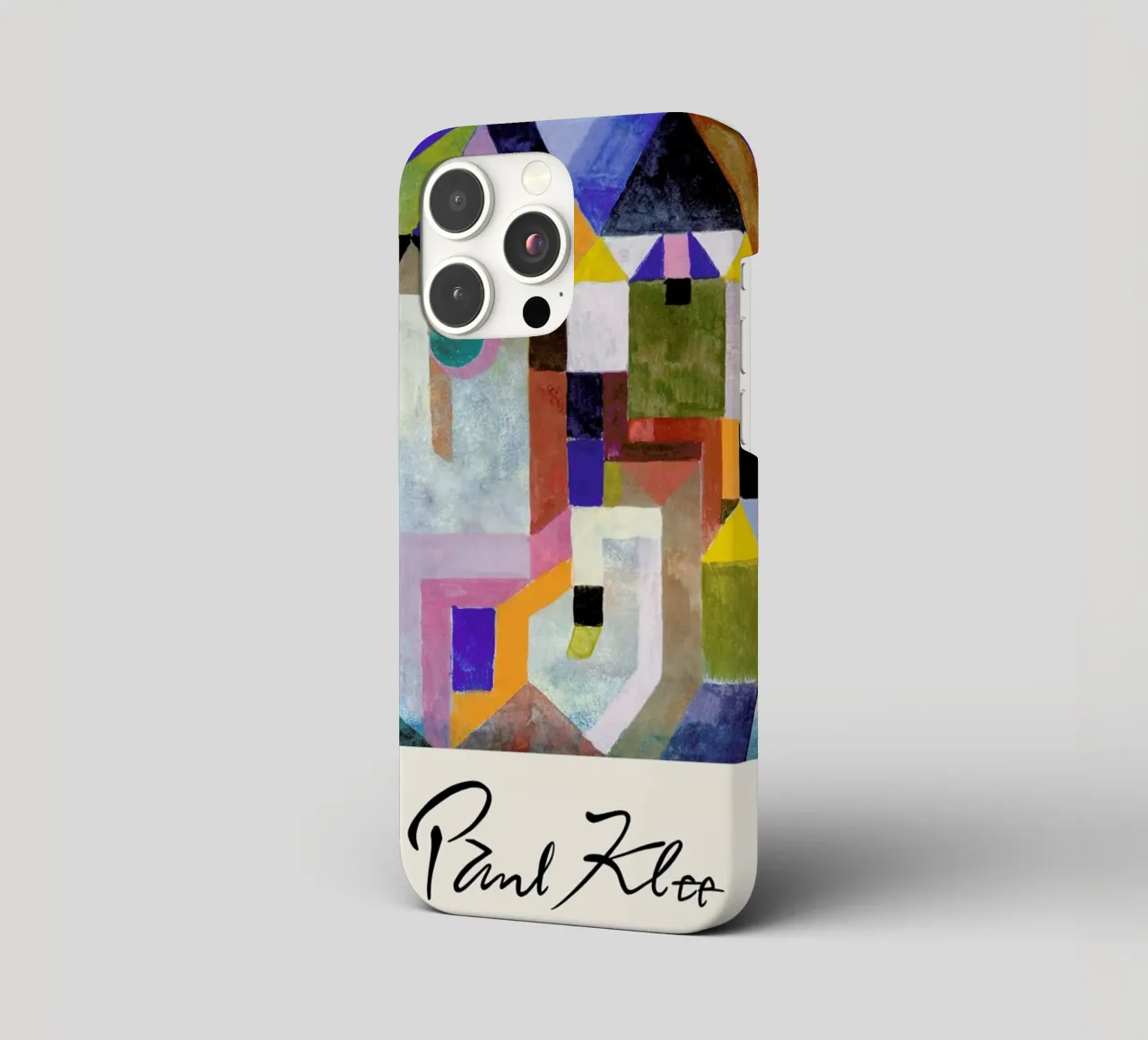 Klee - Colourful Architecture cover iphone da Vintage by JUNIQE