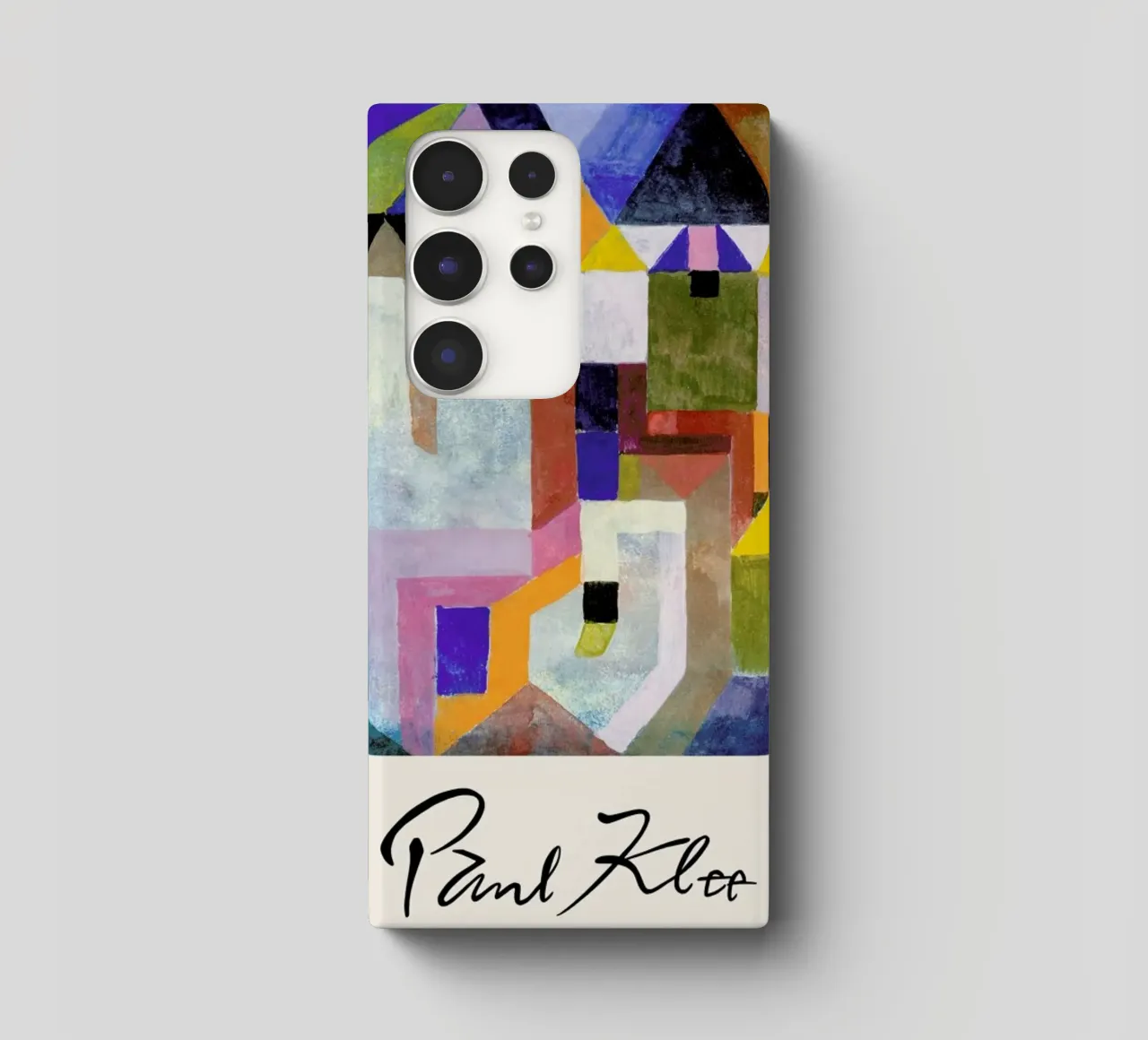 Klee - Colourful Architecture cover samsung da Vintage by JUNIQE