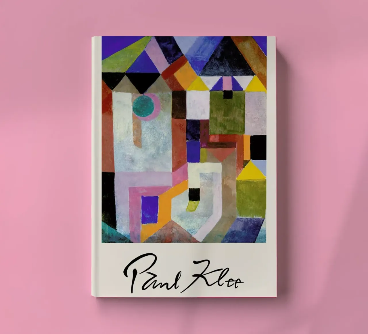 Klee - Colourful Architecture notebook by Vintage by JUNIQE