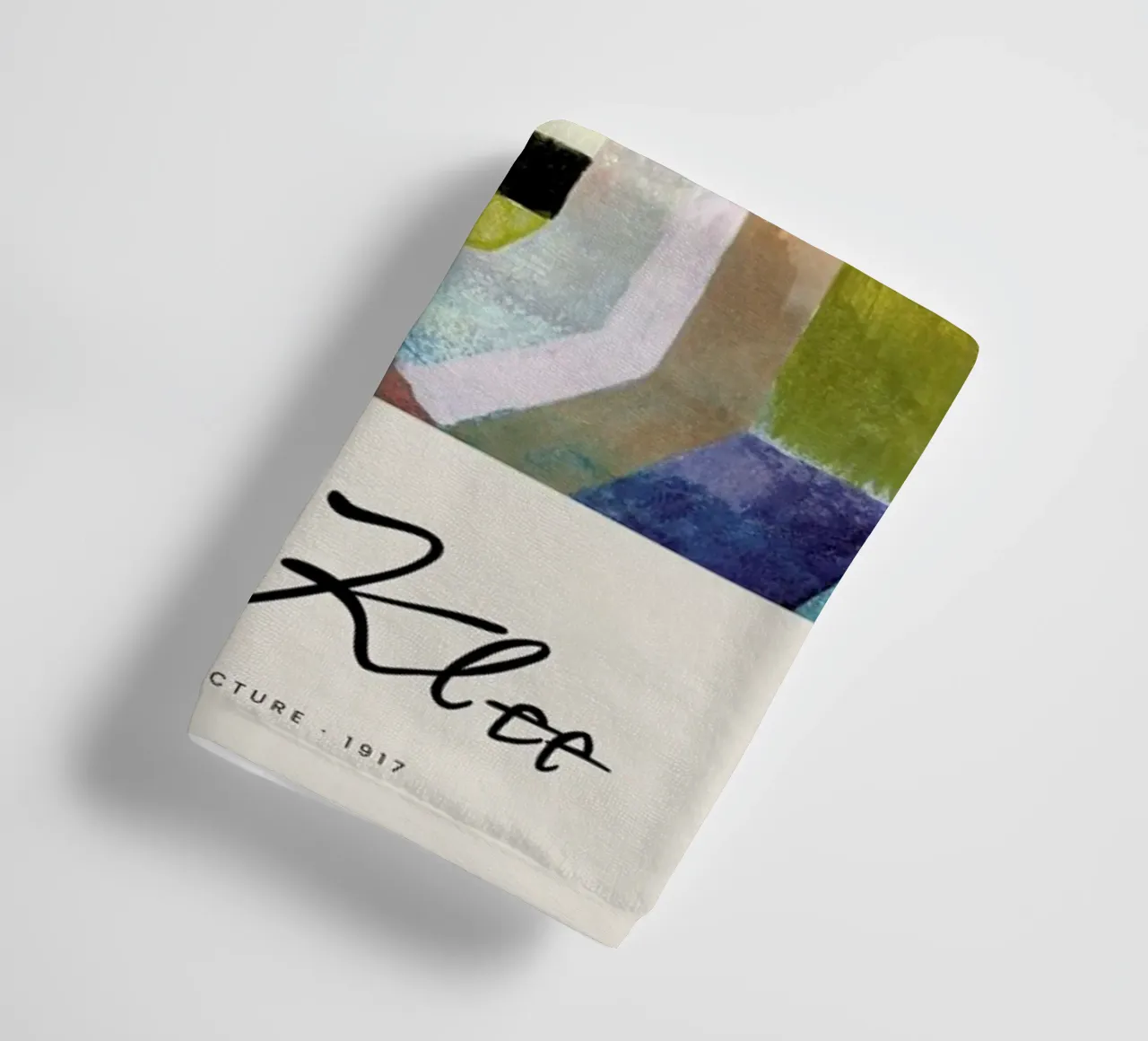 Klee - Colourful Architecture towel by Vintage by JUNIQE