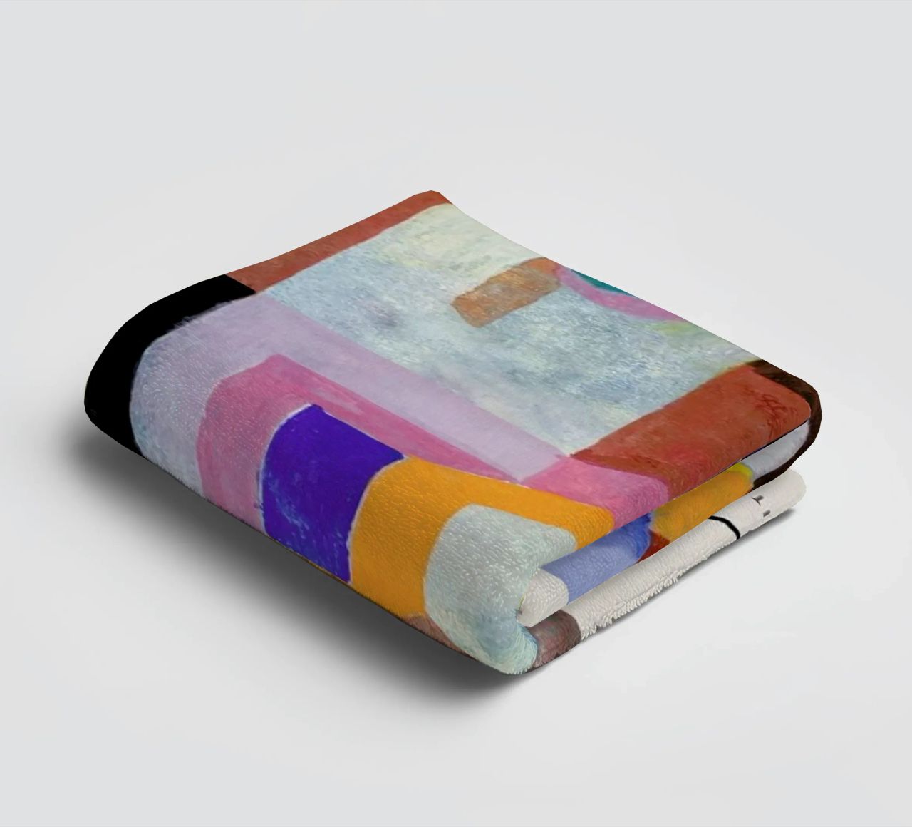 Klee - Colourful Architecture asciugamano da bagno da Vintage by JUNIQE