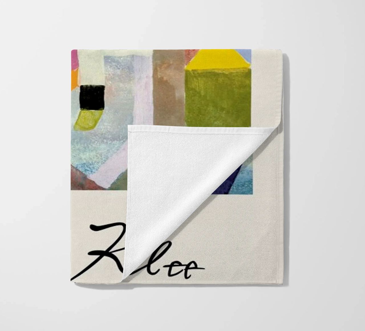 Klee - Colourful Architecture telo mare da Vintage by JUNIQE