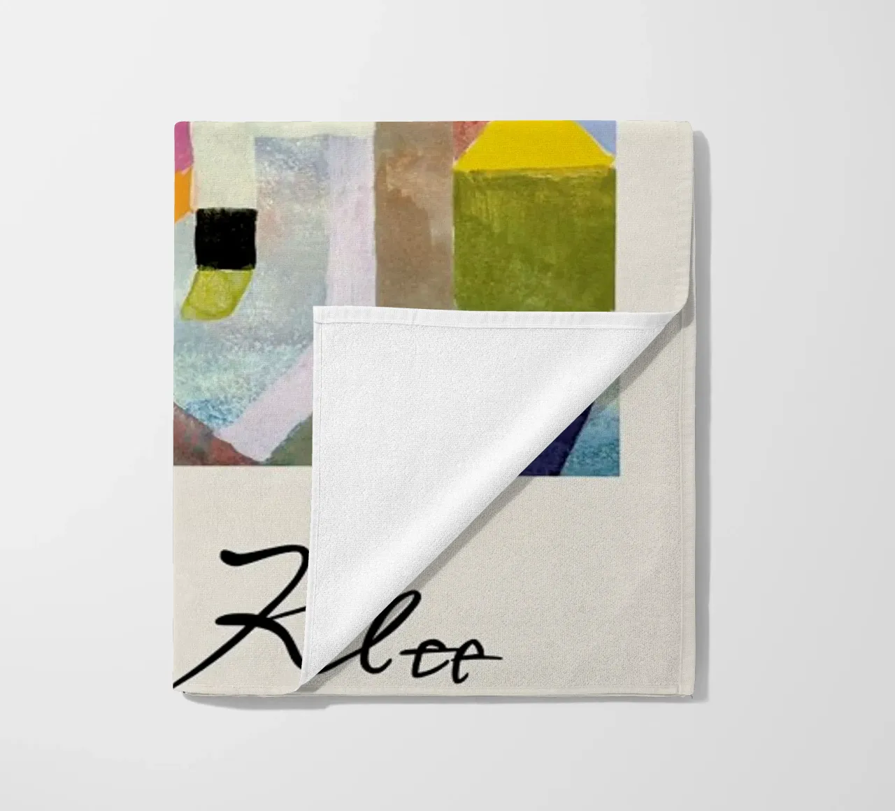 Klee - Colourful Architecture telo mare da Vintage by JUNIQE