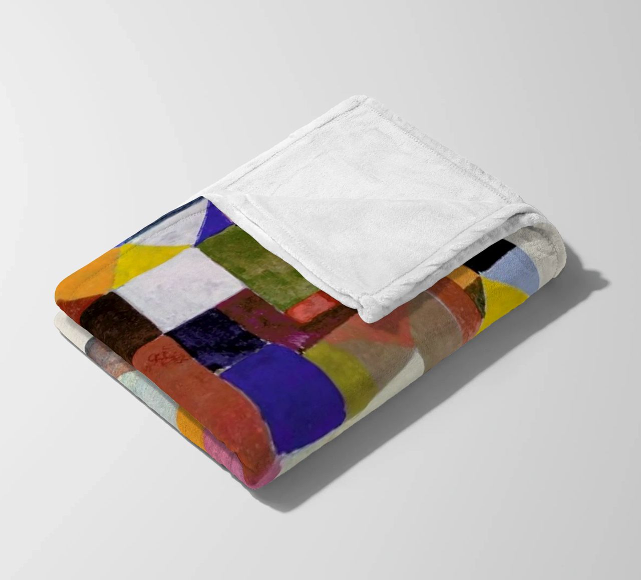 Klee - Colourful Architecture coperta in pile da Vintage by JUNIQE