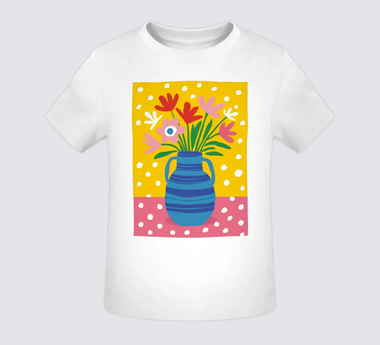 Joyful Chaos Bouquet baby t-shirt by Moonlite Desire