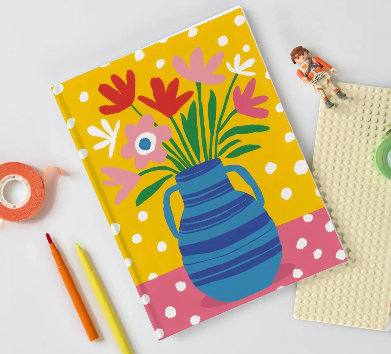Joyful Chaos Bouquet notebook by Moonlite Desire