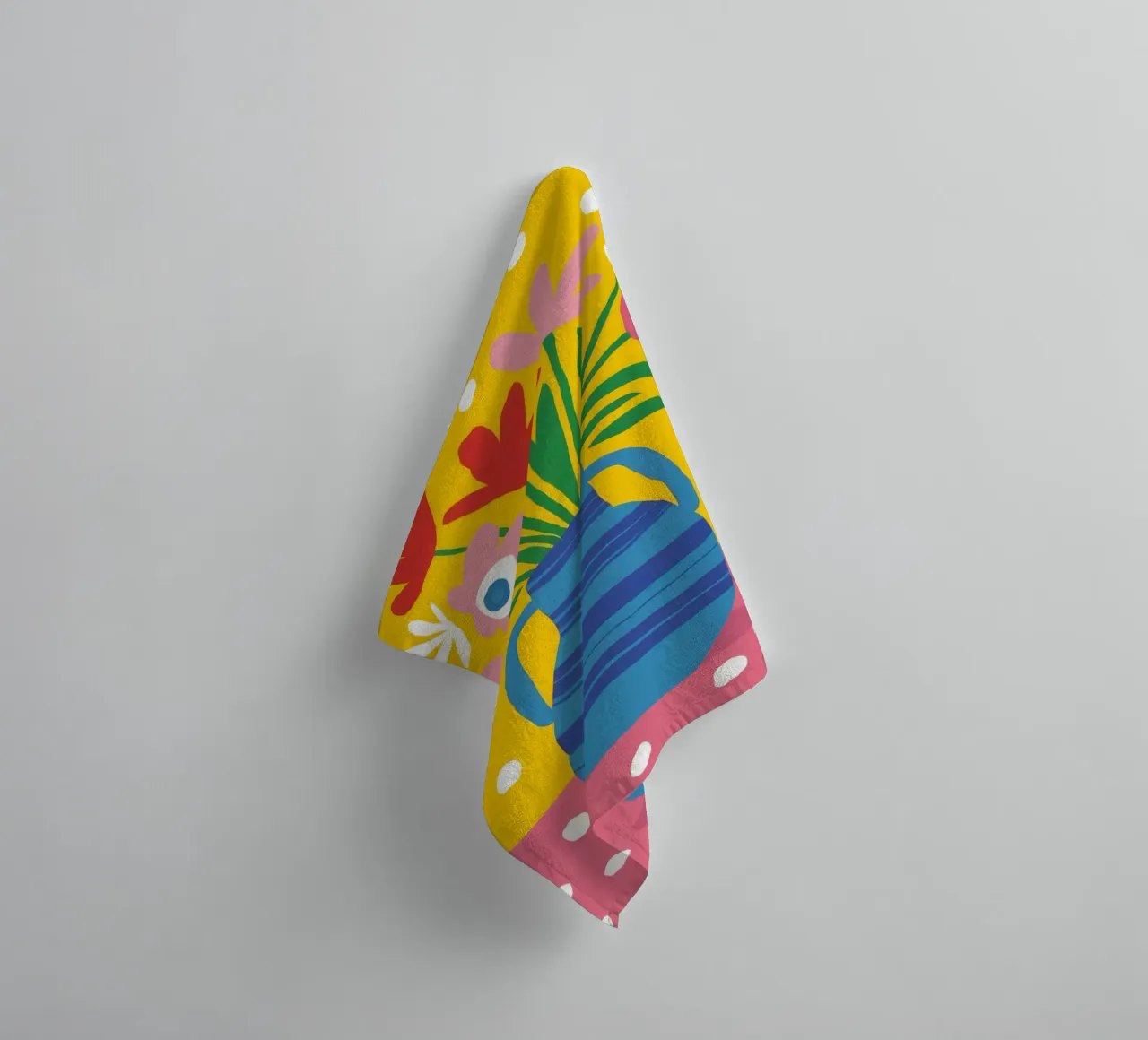 Bouquet Chaos Joyeux serviette de bain de Moonlite Desire