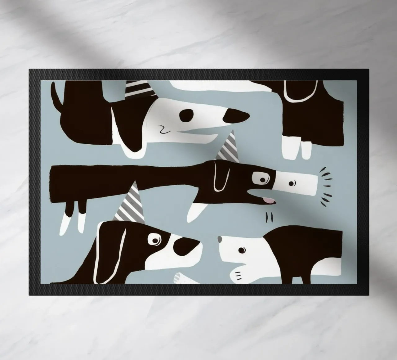 Divertimento con i modelli canini zerbino da Lumie Layers