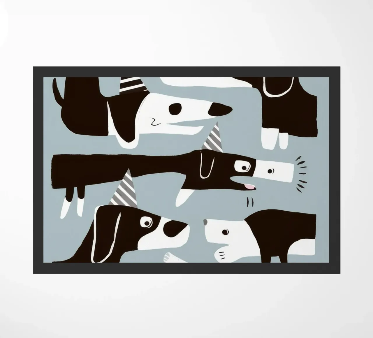 Divertimento con i modelli canini zerbino da Lumie Layers