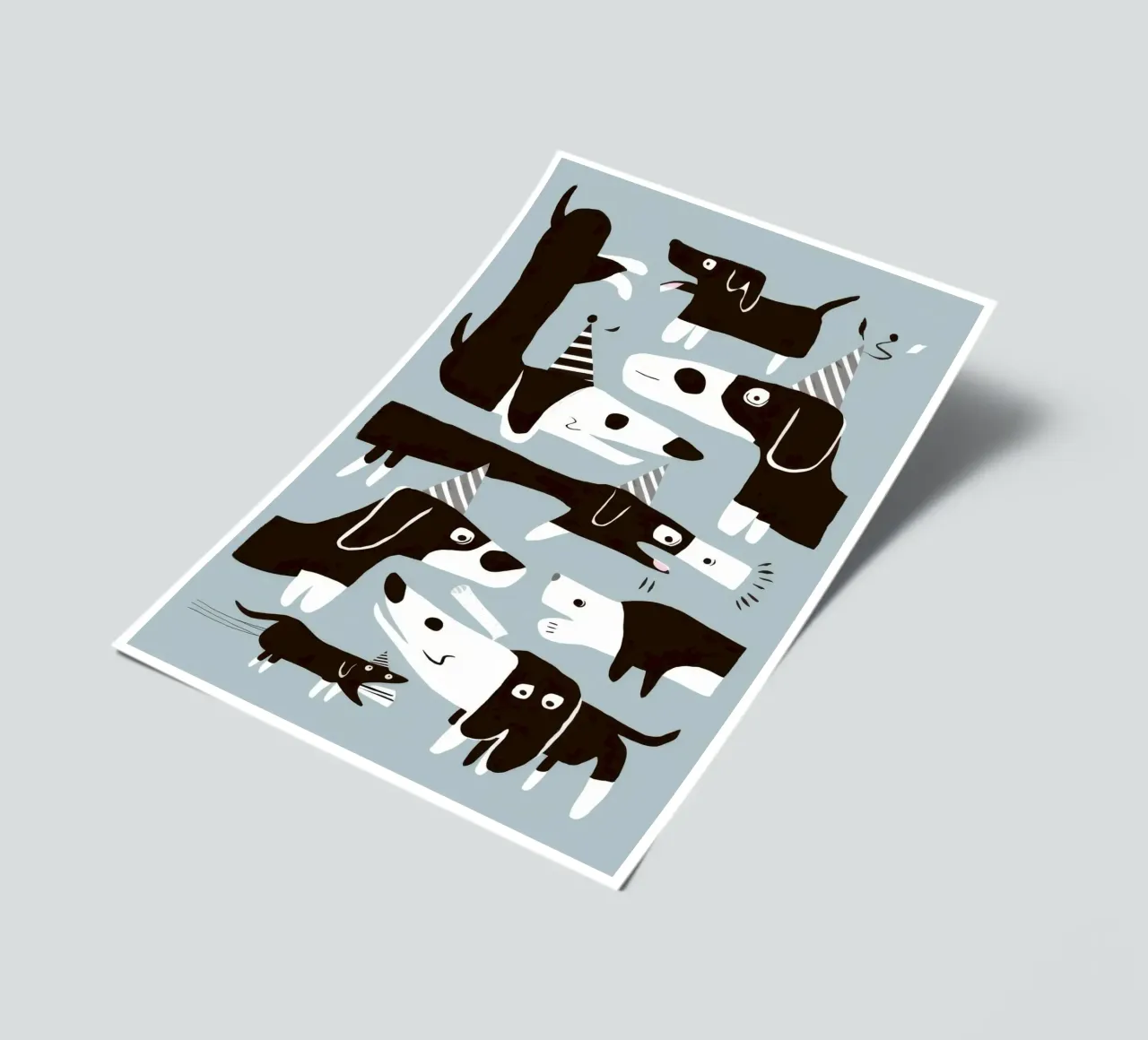 Canine Pattern Fun sticker sheet by Lumie Layers