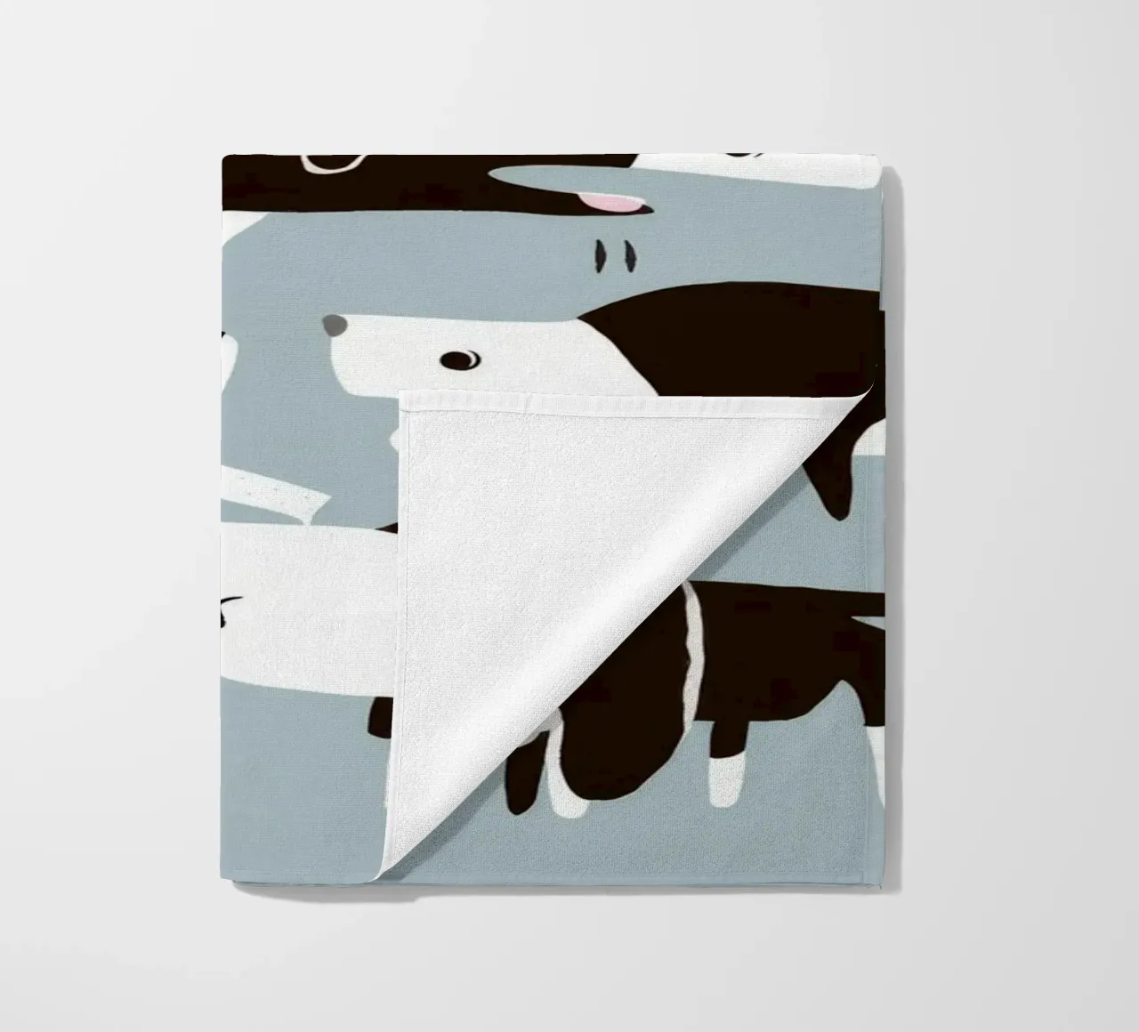 Canine Pattern Fun beach towel by Lumie Layers