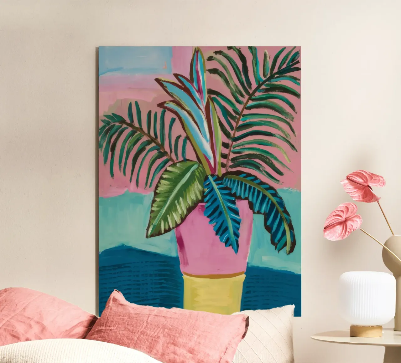 Picco delle palme Quiete alluminio dibond da Vivid Reverie