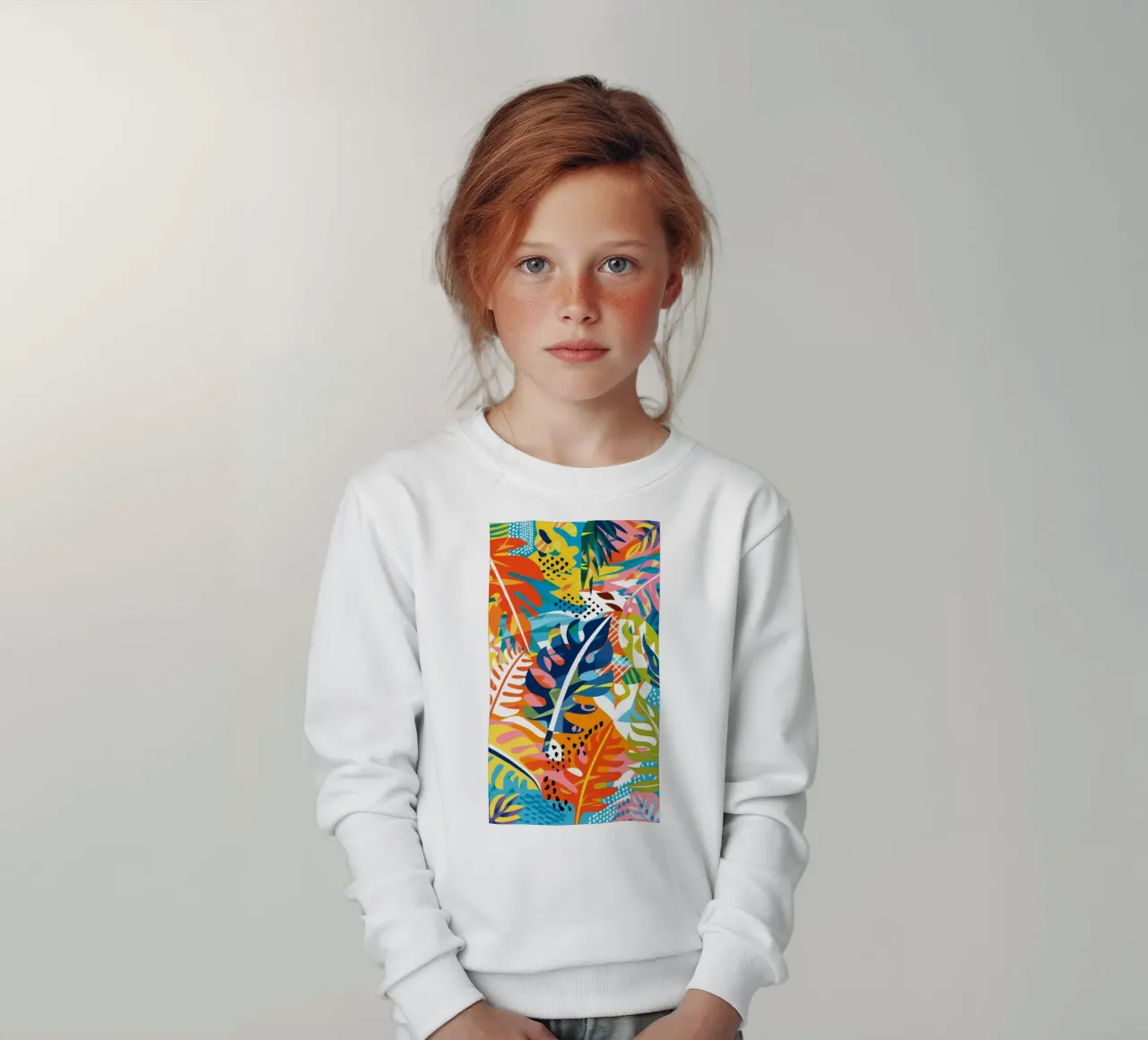 Tropical Sport Doodle sweat enfant de Grande Serene