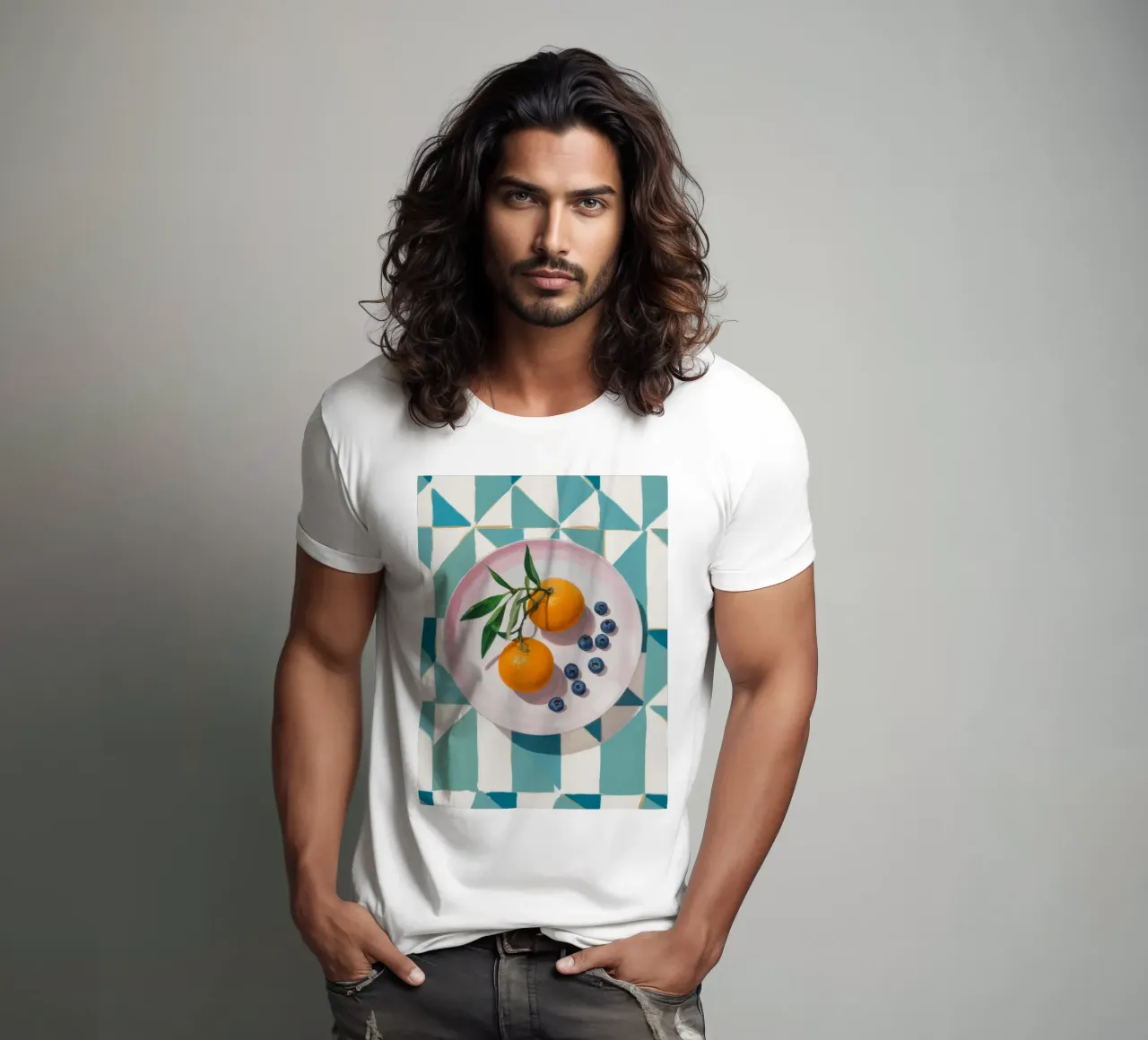 Agrumi e bacche Stillness t-shirt da Lumie Layers