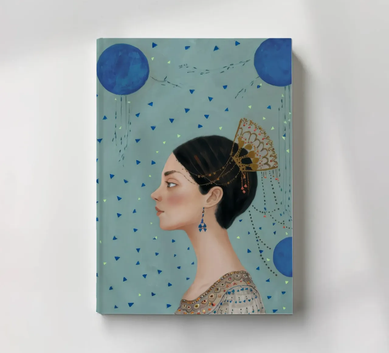 Pearl Orb Profile notebook by Vivid Reverie