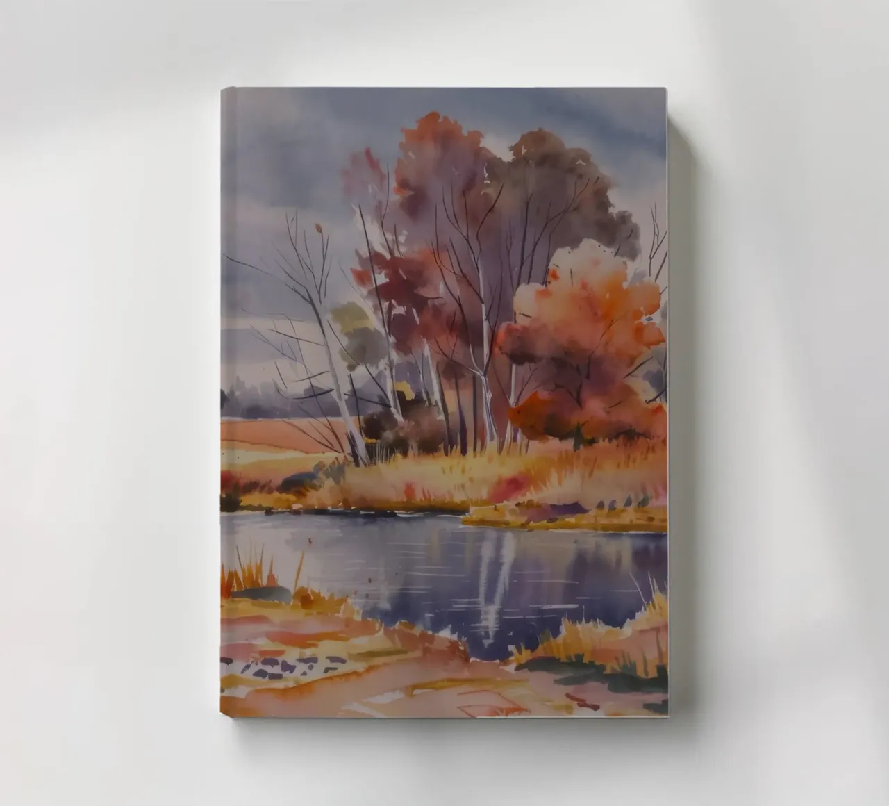 Misty River Reverie notebook by Lush Essence