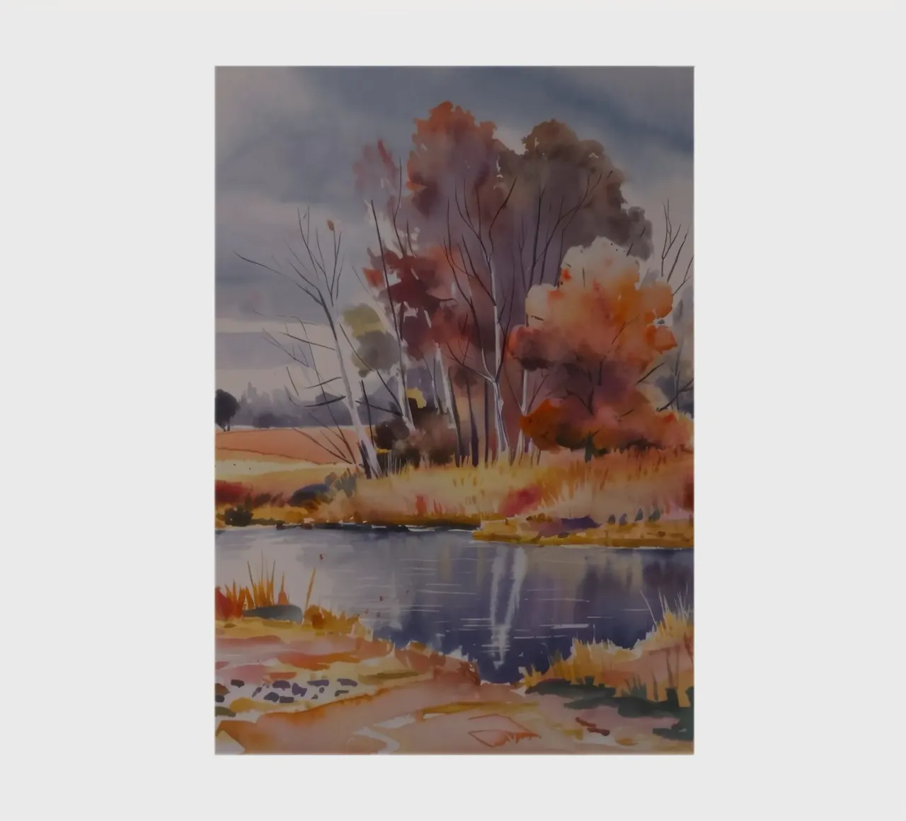 Misty River Reverie notebook by Lush Essence