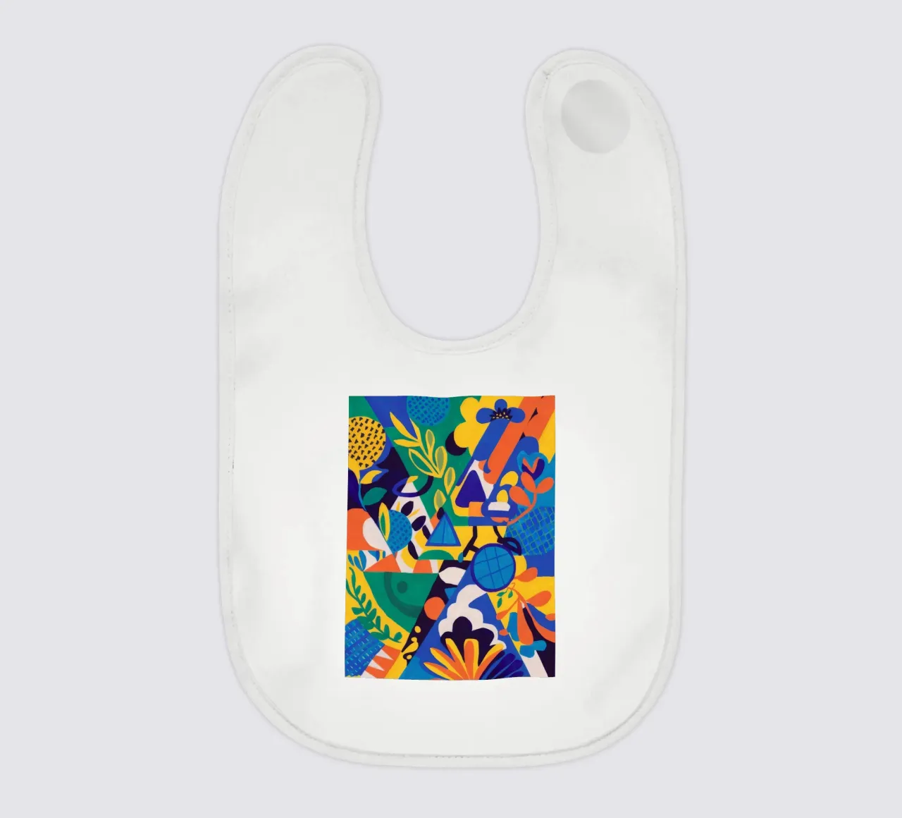Fusione geometrica di fiori bavaglino da Grande Serene
