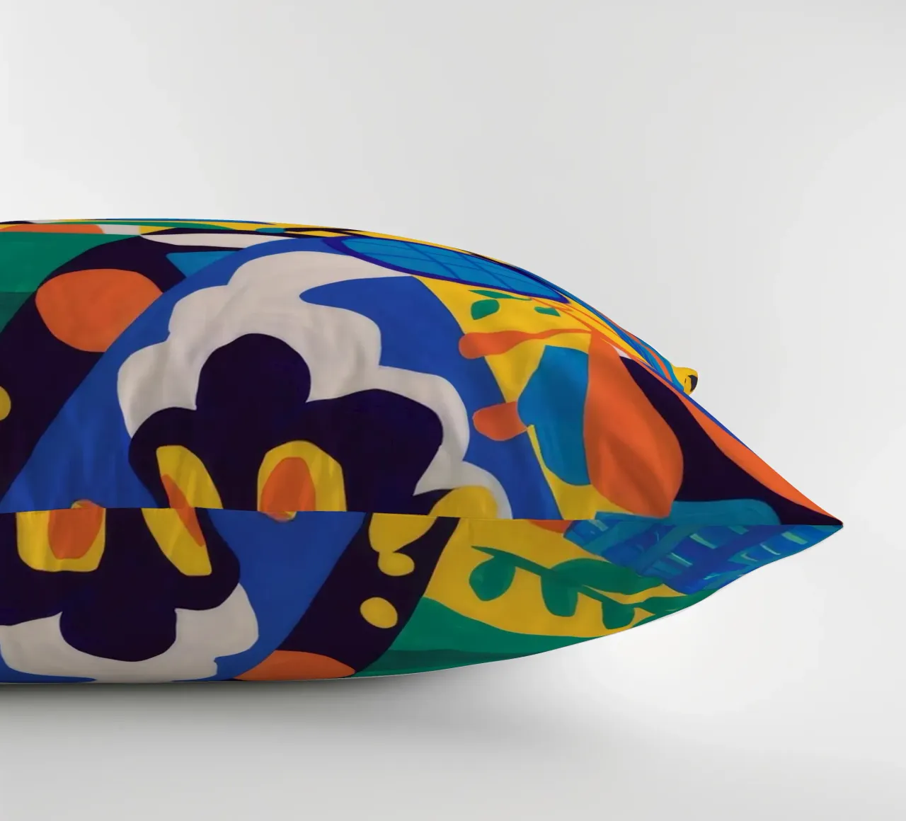 Fusione geometrica di fiori cuscino da Grande Serene