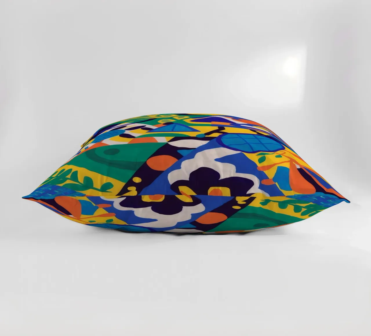 Fusione geometrica di fiori cuscino da Grande Serene