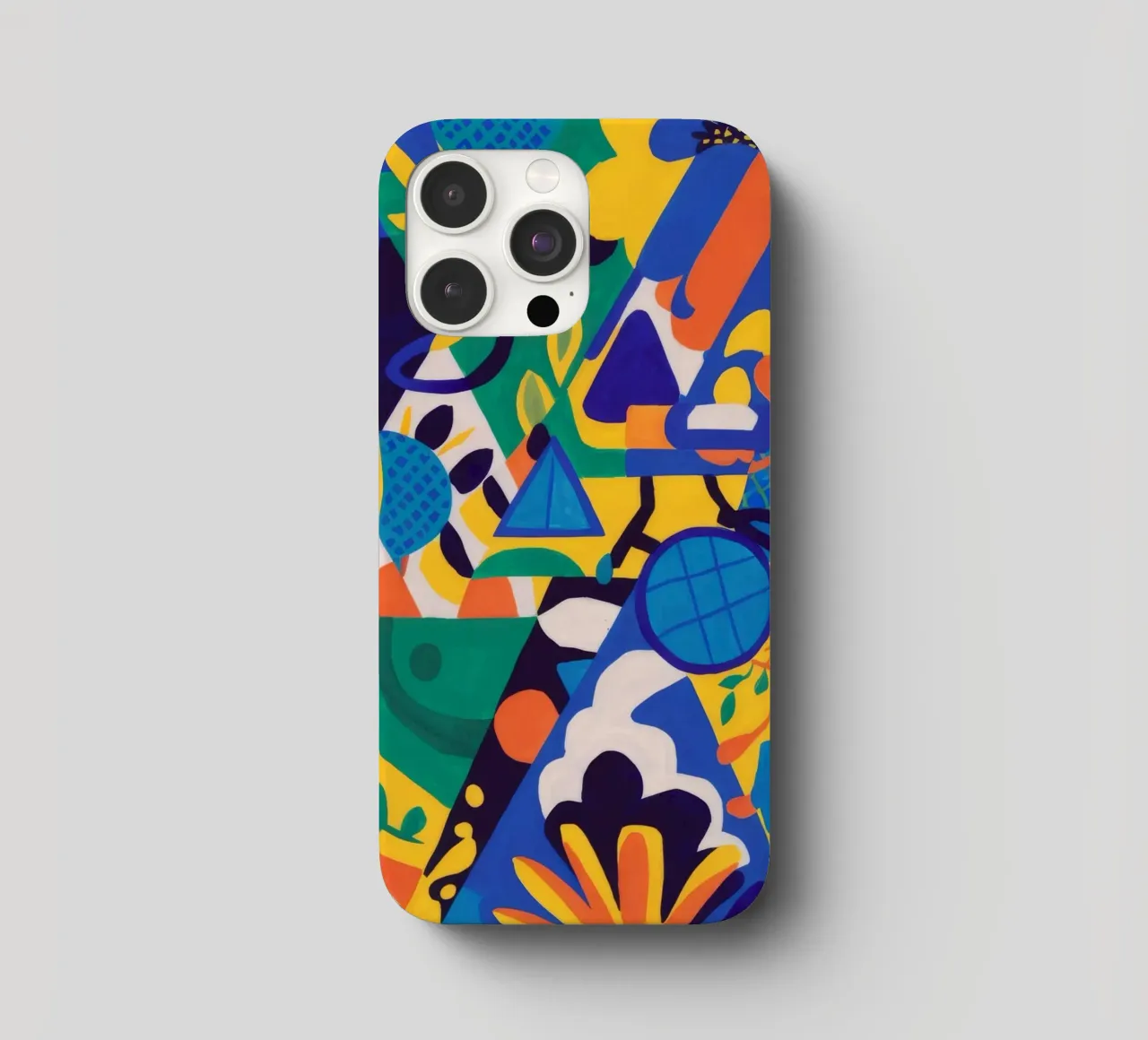 Fusione geometrica di fiori cover iphone da Grande Serene