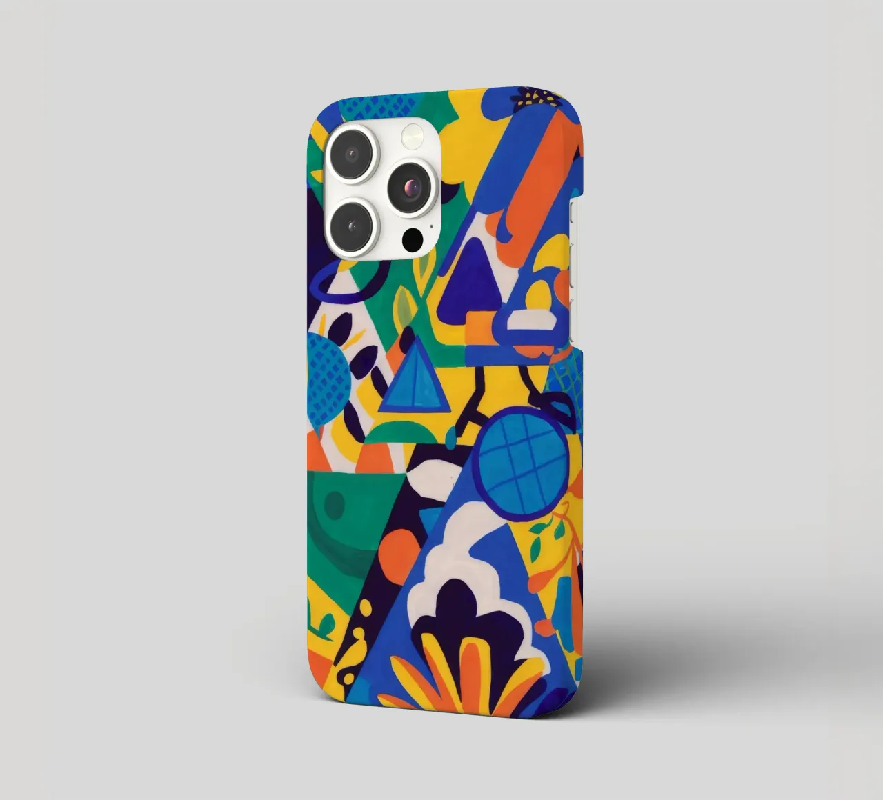 Fusione geometrica di fiori cover iphone da Grande Serene