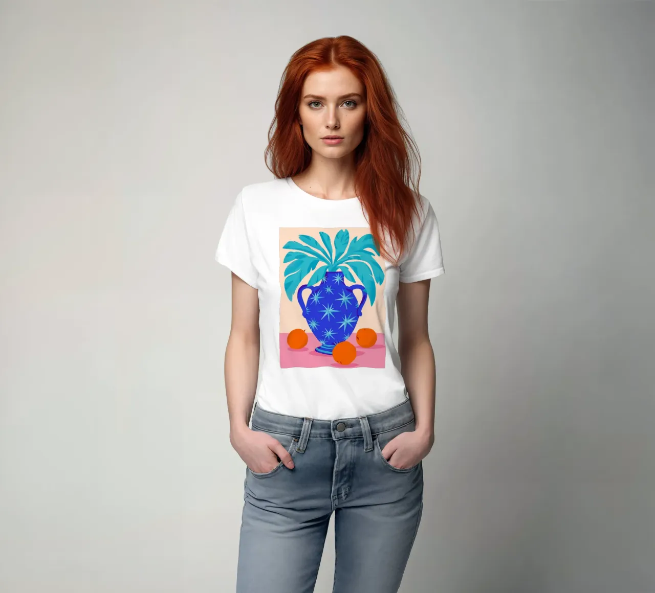 Foglia di cobalto Majesty t-shirt da Moonlite Desire