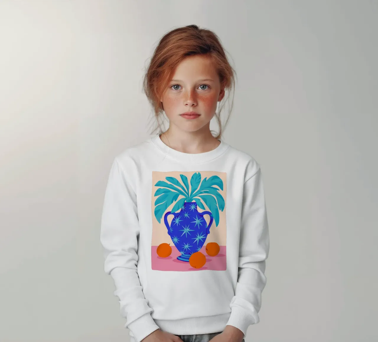 Foglia di cobalto Majesty felpa bambino da Moonlite Desire