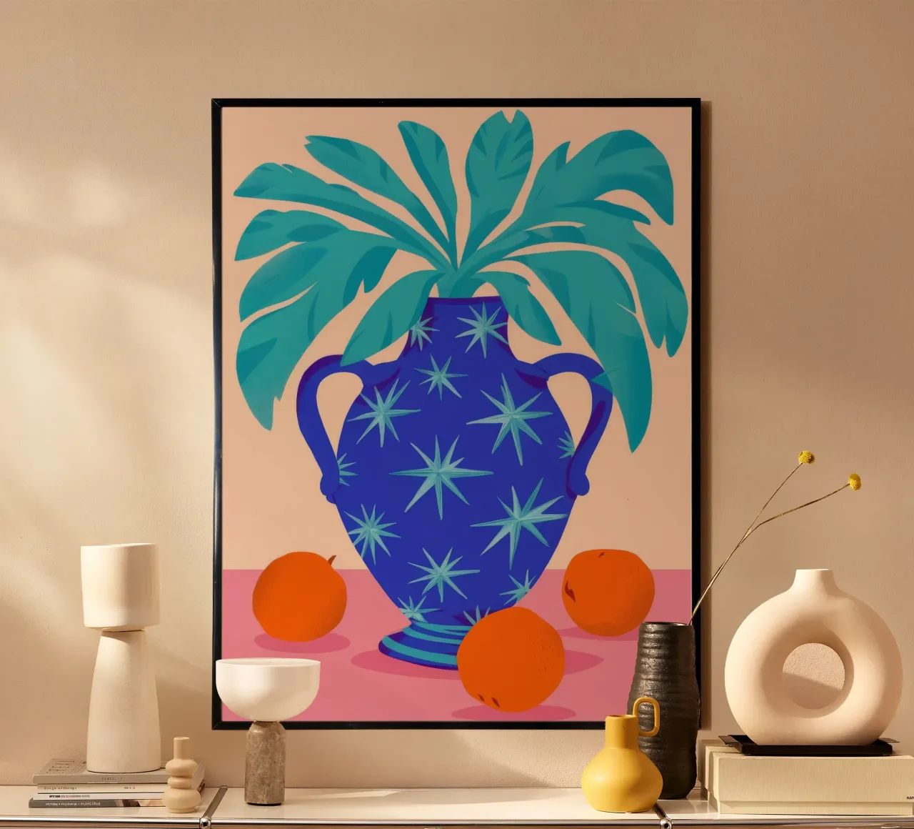 Foglia di cobalto Majesty poster da Moonlite Desire