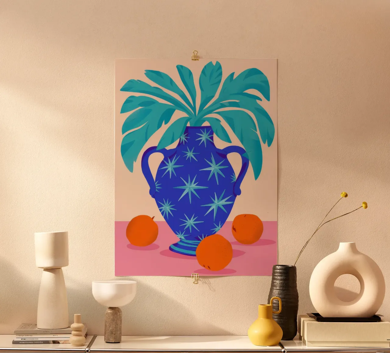 Foglia di cobalto Majesty poster da Moonlite Desire