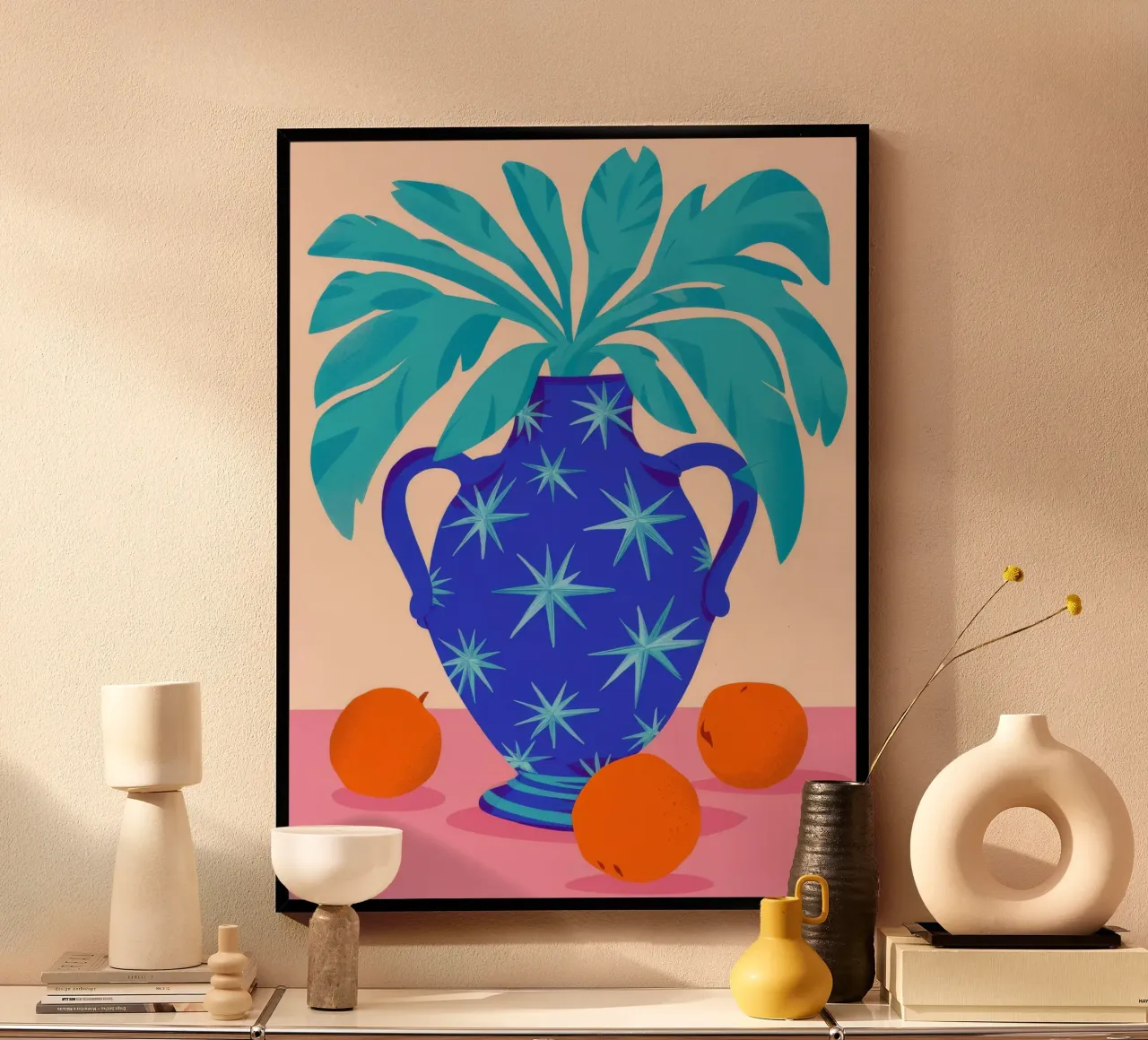 Foglia di cobalto Majesty poster da Moonlite Desire