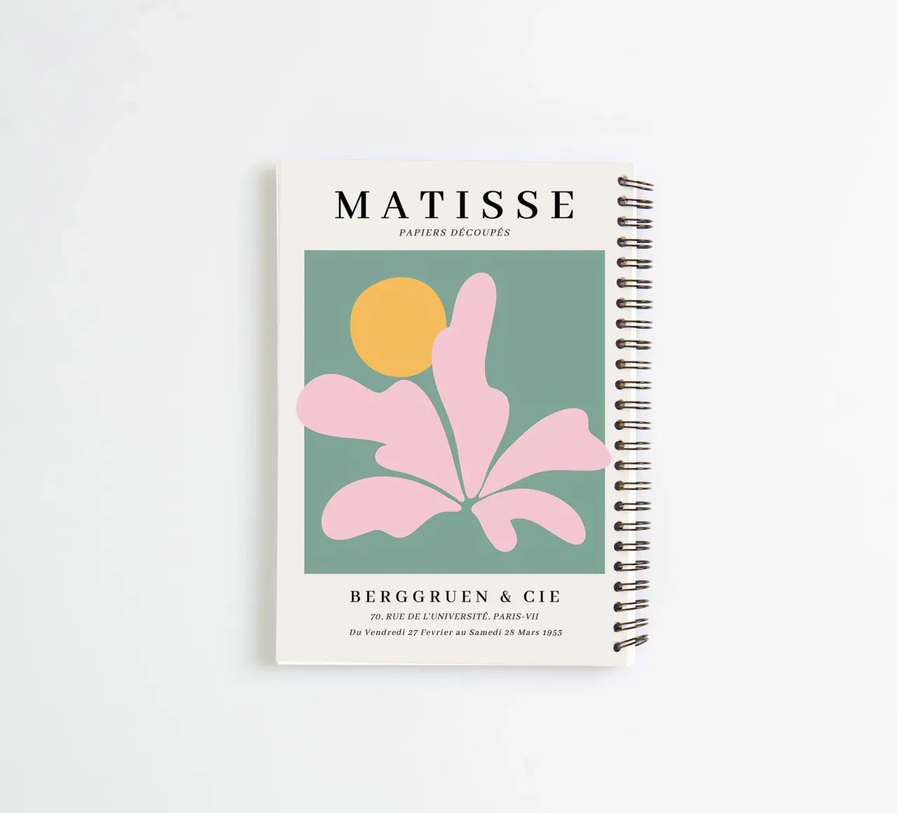Paper spiral notebook by Stev Shop