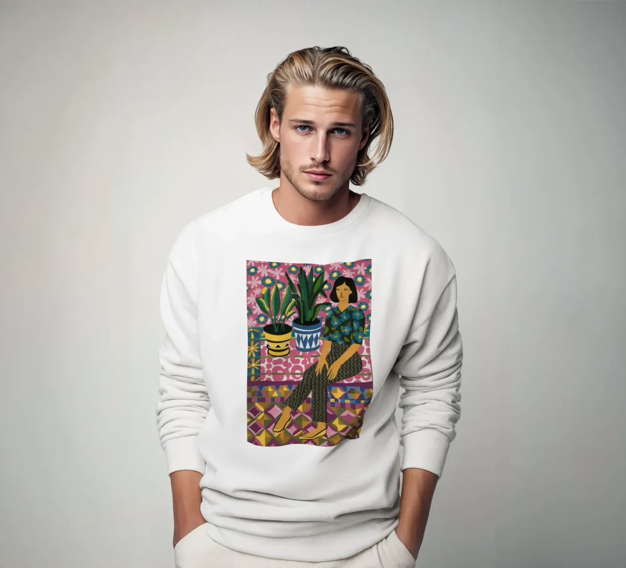 Terrazza Tessitore Donna felpa da Grande Serene