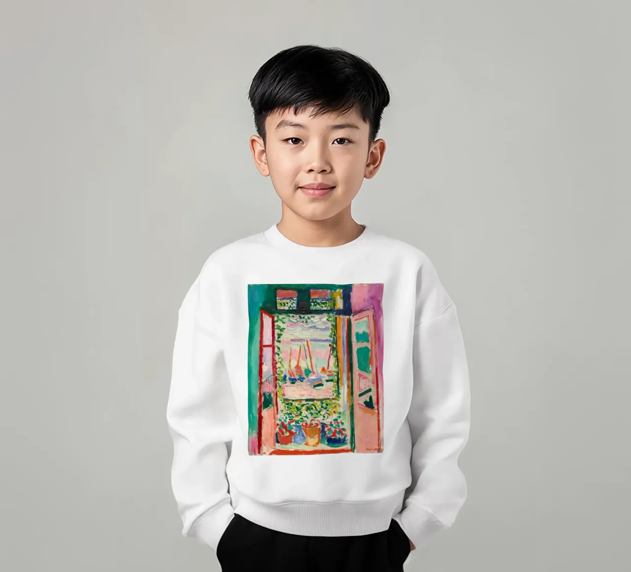 Matisse The Open Window kids sweatshirt by Stev Shop
